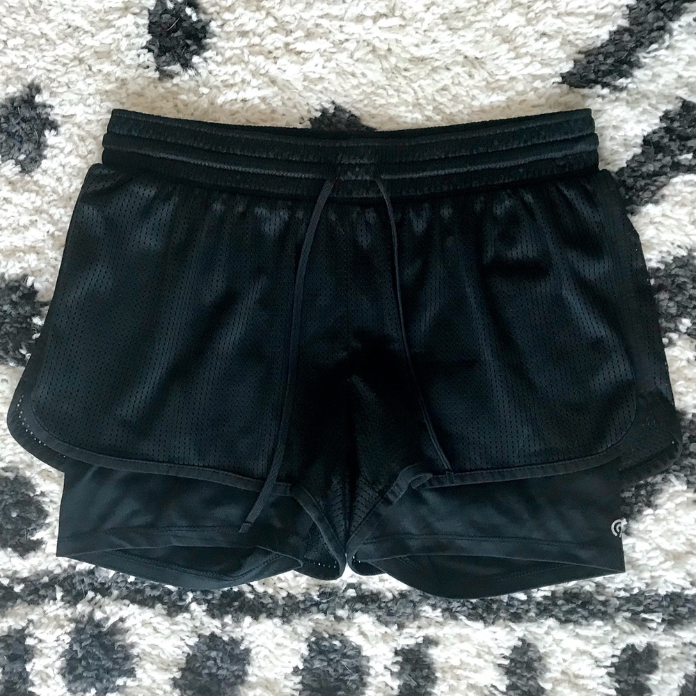 Double Layer Gym Shorts 🖤